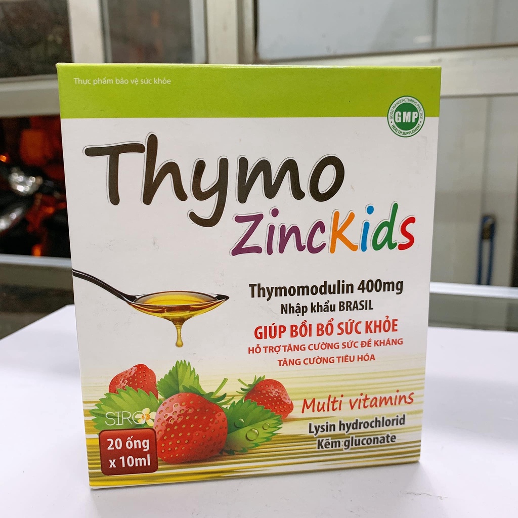 Thymo ZinC Kids - Hỗ trợ tăng sức đề kháng cho bé