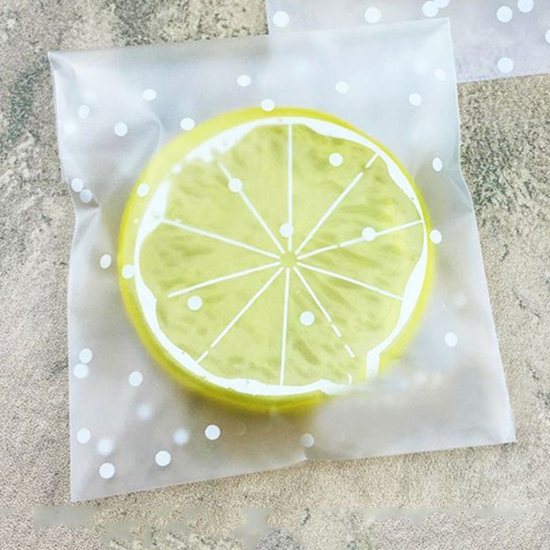 Set 100 túi nhựa OPP đựng bánh kẹo DIY dễ thương tiện dụng