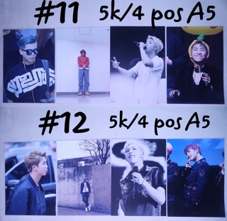 (Có sẵn) Sale poster A5 RM BTS