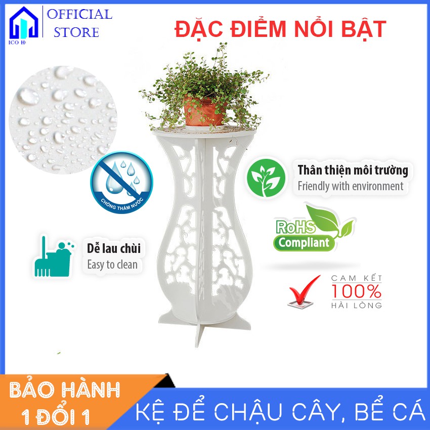 Kệ để chậu cây cảnh bể cá trang trí cực đẹp, nhiều kích thước - ICO HOME