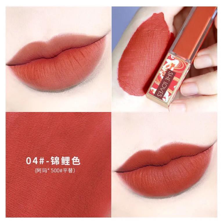 {Free Ship} Full Set 8Cây Son Kem Li Siêu Đẹp-Có Hộp Đựng Kèm Như Ảnh-MS016 | BigBuy360 - bigbuy360.vn