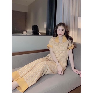 Bộ đồ Pijama lụa Tay Ngắn - Bộ lụa cộc  cao cấp [hàng chuẩn kèm Video+ảnh thật]