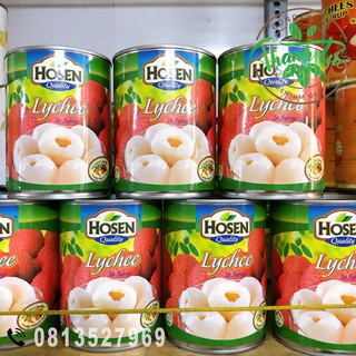 Vải ngâm đường Hosen 565g