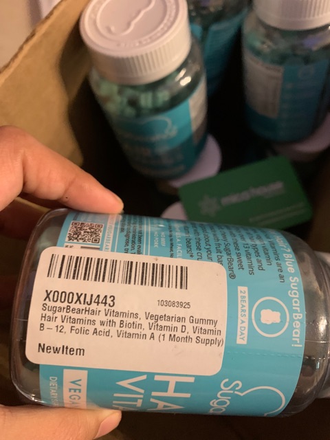 Kẹo Sugar Bear Hair hộp 60 viên hàng Mỹ | Thế Giới Skin Care