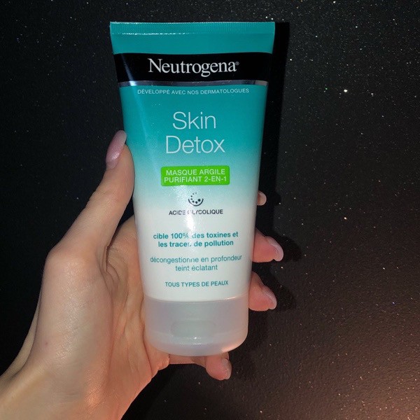 Neutrogena Skin Detox Masque Argile Purifiant 2-en-1 - Sản Phẩm 2 Trong 1 Sữa Rửa Mặt Kiêm Mặt Nạ Thanh Lọc Da 150ml