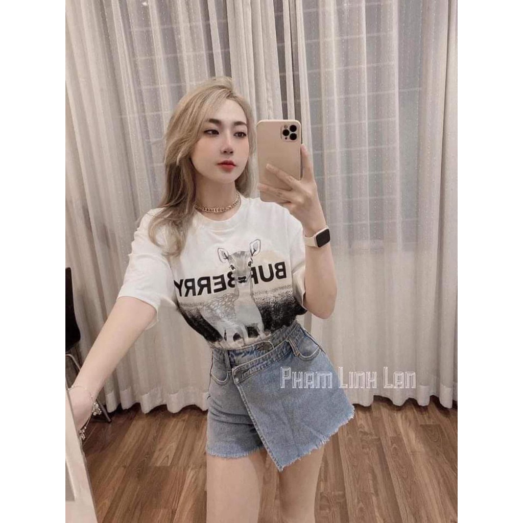 Áo thun tay lỡ form rộng - Áo phông nam nữ thời trang 40kg-68kg-AT129