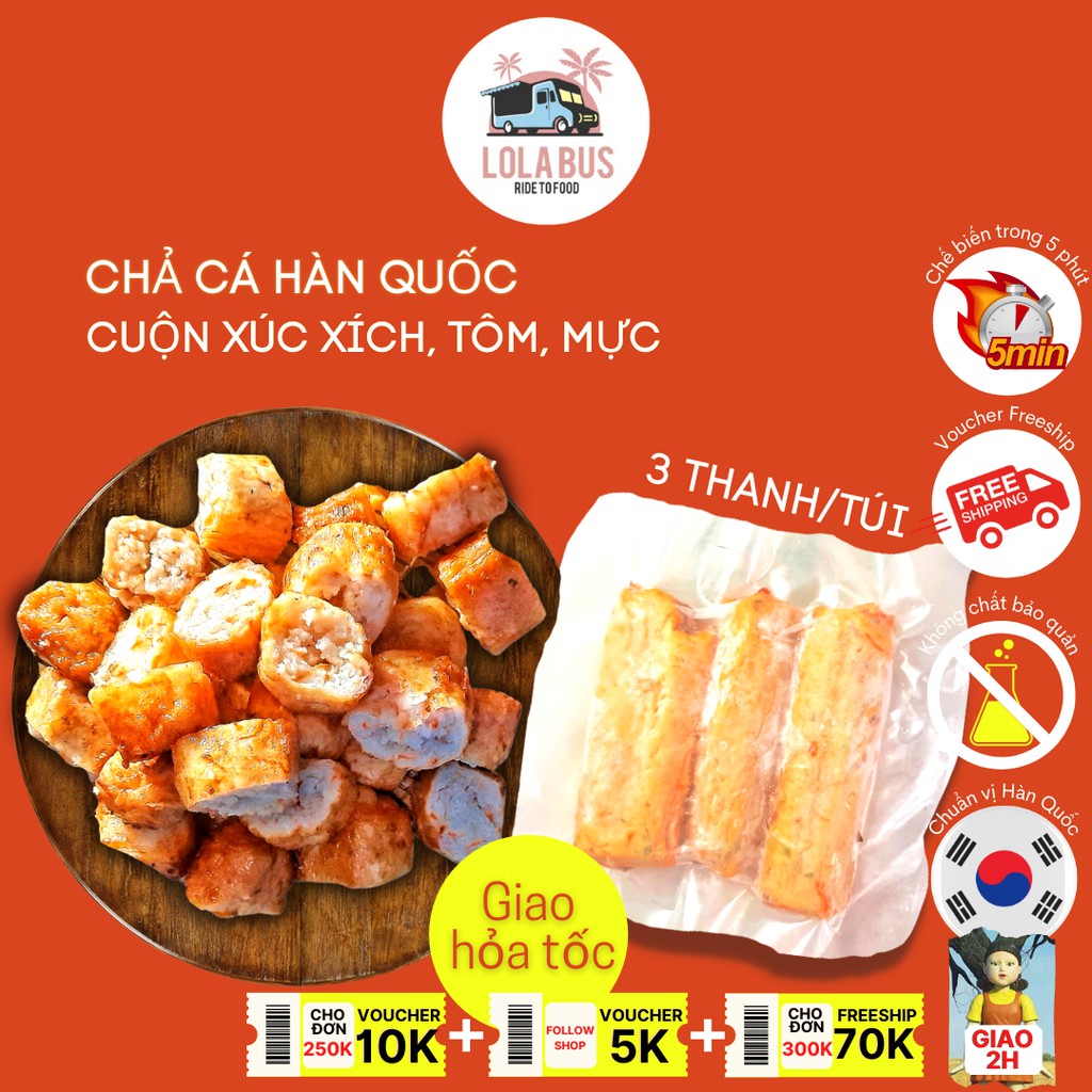 [Tặng Phô mai lát, sốt chấm + Giao hỏa tốc] XIÊN CHẢ CÁ ĂN VẶT ĐƯỜNG PHỐ (EOMUK / ODENG) HÀN QUỐC THẬP CẨM NHIỀU VỊ | BigBuy360 - bigbuy360.vn