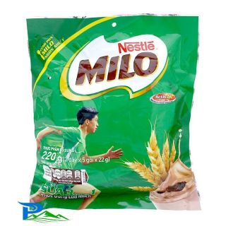 Milo thức uống lúa mạch sữa 3 trong 1 bịch 330g( 3 dây × 5goi× 22g,)