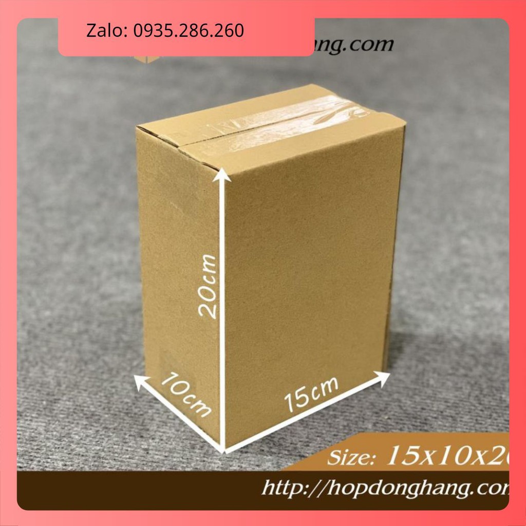 [COMBO 50 Hộp] 20x15x10 - Hộp Carton Đóng Hàng