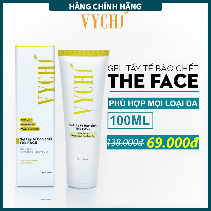 Gel tẩy tế bào chết THE FACE peeling gel 100ml làm sạch da chết mỗi ngày