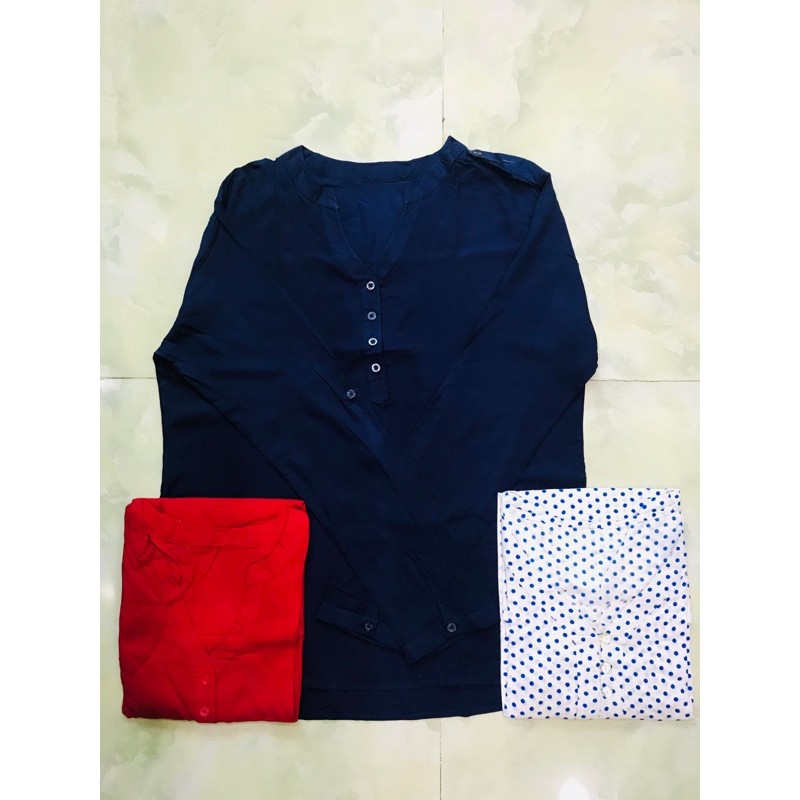 Áo sơ mi dài tay trung niên thời trang xuất khẩu size 50-90kg - L & L Fashion