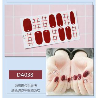 Sticker dán móng tay 3D móng không thấm nước