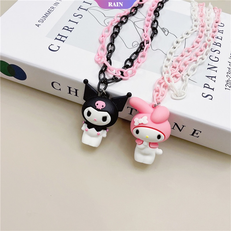 SANRIO Vòng cổ Mặt Hoạt Hình Kuromi Đáng Yêu