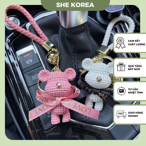 Móc khoá  gấu xinh xắn