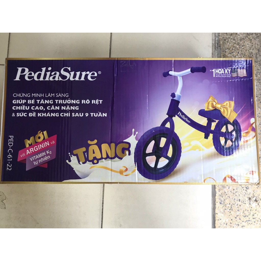 Xe thăng bằng, xe chòi chân Pediasure cho các bé từ 2-8 tuổi tập đi – Ngọc Ken Shop