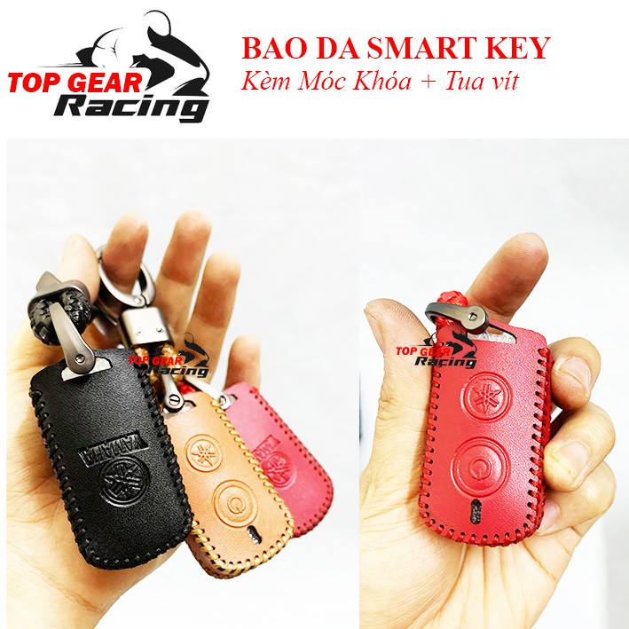 Bao Da Smartkey Kèm Móc Khóa Cùng Tone Màu Cho SH, LEAD, AIR BLADE, VARIO &lt;TOPGEAR&gt;