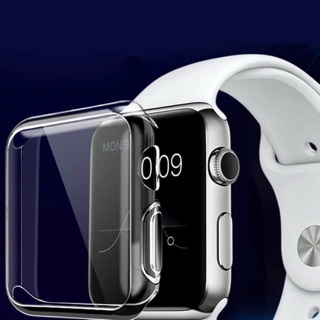 Ốp dẻo trong mặt trước đồng hồ apple watch .