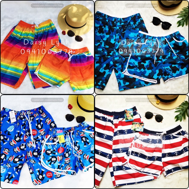 QUẦN ĐI BIỂN ĐÔI NAM NỮ | BigBuy360 - bigbuy360.vn