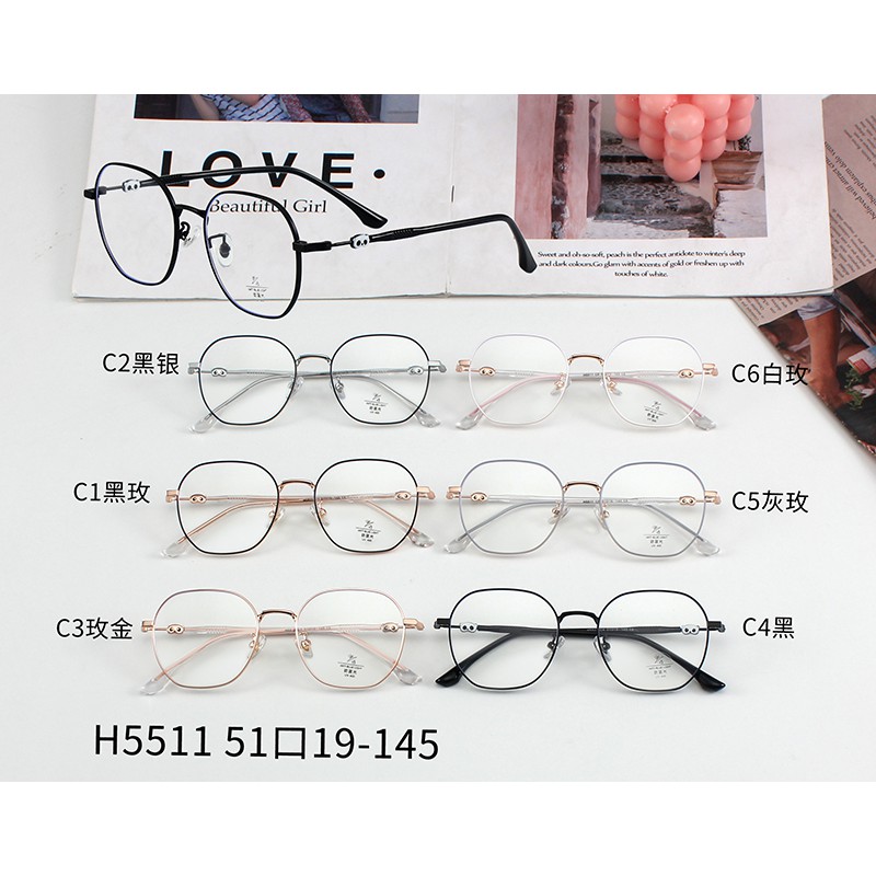 Mắt Kính Gọng Tròn Chống Ánh Sáng Xanh Thời Trang Jz5511 | BigBuy360 - bigbuy360.vn