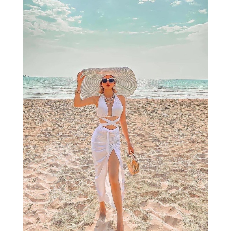 set 3 món bikini đồ bơi 3 mảnh kèm quần chip | BigBuy360 - bigbuy360.vn