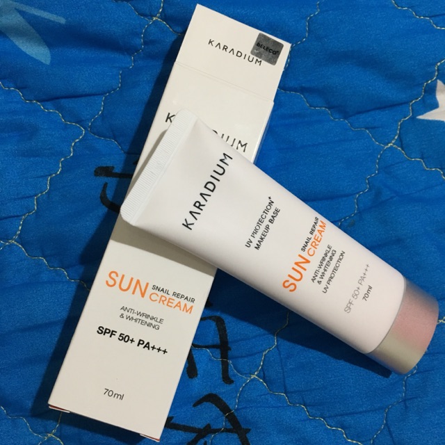 Kem chống nắng Karadium Sun Snail Repair Cream 70ml