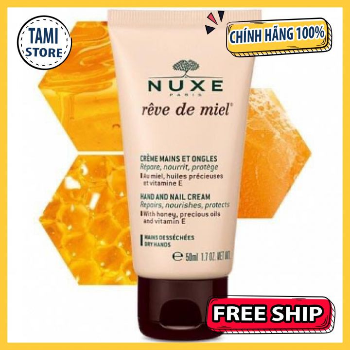 Kem Dưỡng Mềm Da Tay Và Móng Nuxe Reve De Miel 30ml Nội Địa Pháp Mẫu Mới Nhất