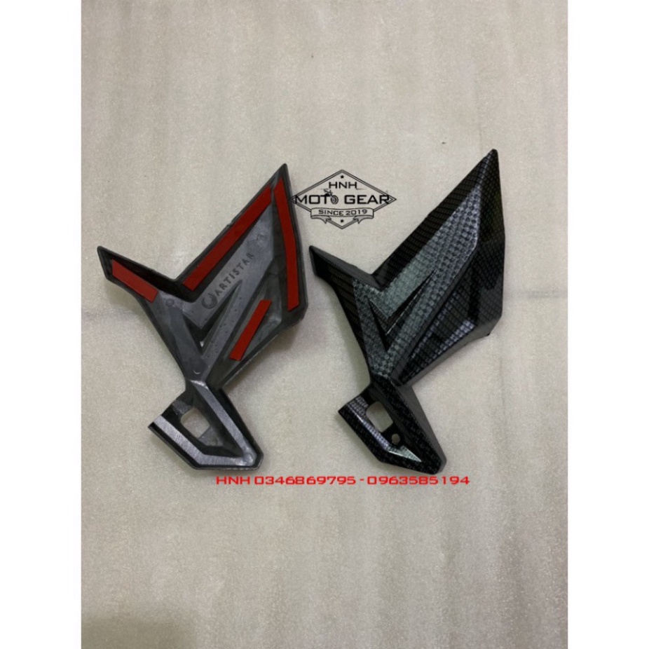 Ốp Gác Chân Carbon Cho Xe AB 2016-2019, 2020 Artista Chính Hãng