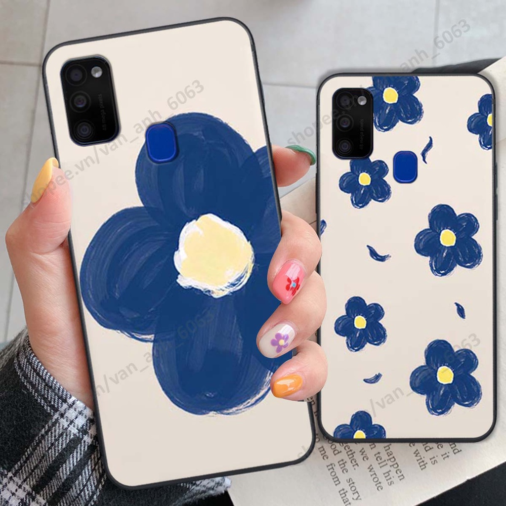 Ốp lưng Samsung M21 / M30s in hình hoa, gấu rich bear nghệ thuật, thời trang