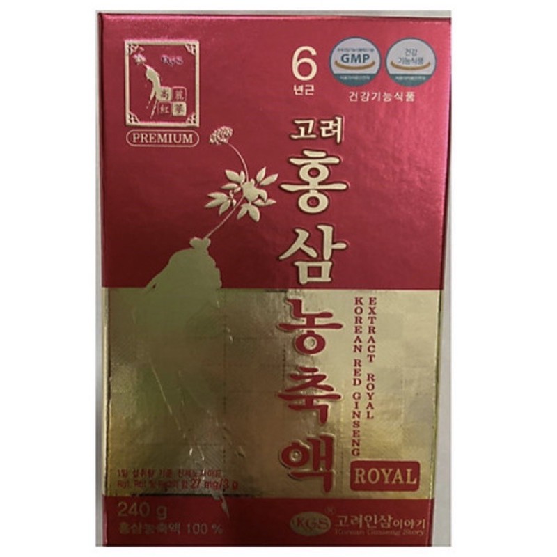 CAO HỒNG SÂM ROYAL KGS 240g HÀN QUỐC – KOREAN RED GINSENG EXTRACT ROYAL, CAO HỒNG SÂM, PP SÂM YẾN 3A