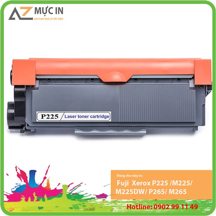 Hộp Mực máy in Xerox P225, M225, M225DW, P265, M265 [Bảo Hành 3 tháng] in được 2200 trang, bản in đậm đẹp.