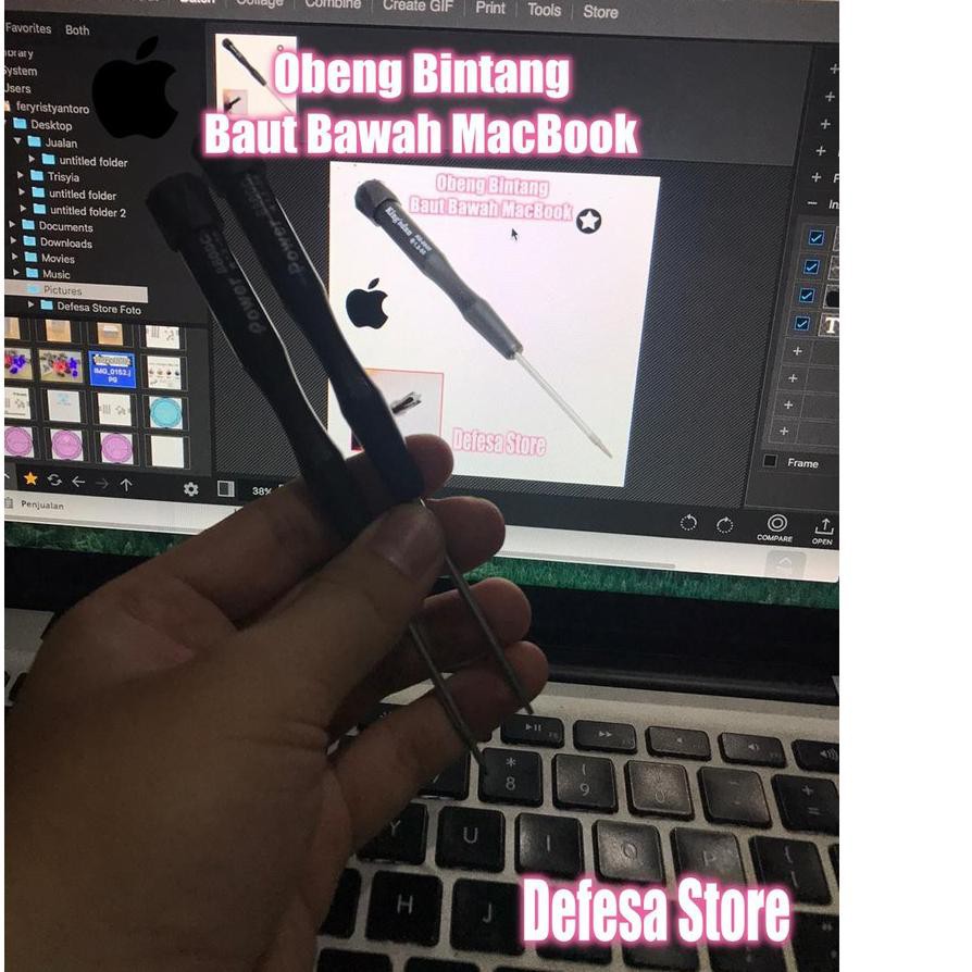 Dụng Cụ Mở Nắp Bu Lông Chuyên Dụng Cho Macbook Air Pro Retina Newair / Pro Star 1.2 | BigBuy360 - bigbuy360.vn