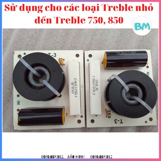 Mạch phân tần loa treble t3 - giá 2 mạch - phân tần loa trép t3 - phantant3