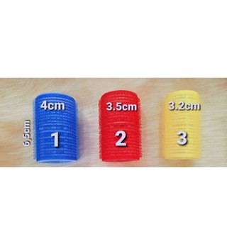 [Siêu rẻ] Lô uốn tóc mái có gai dính đủ size.