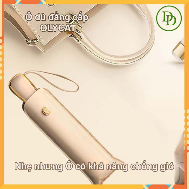 Ô Dù Che Nắng Mưa OLYCAT 2101 cao cấp sang trọng cực nhẹ đảm bảo chống tia cực tím cao UPF50