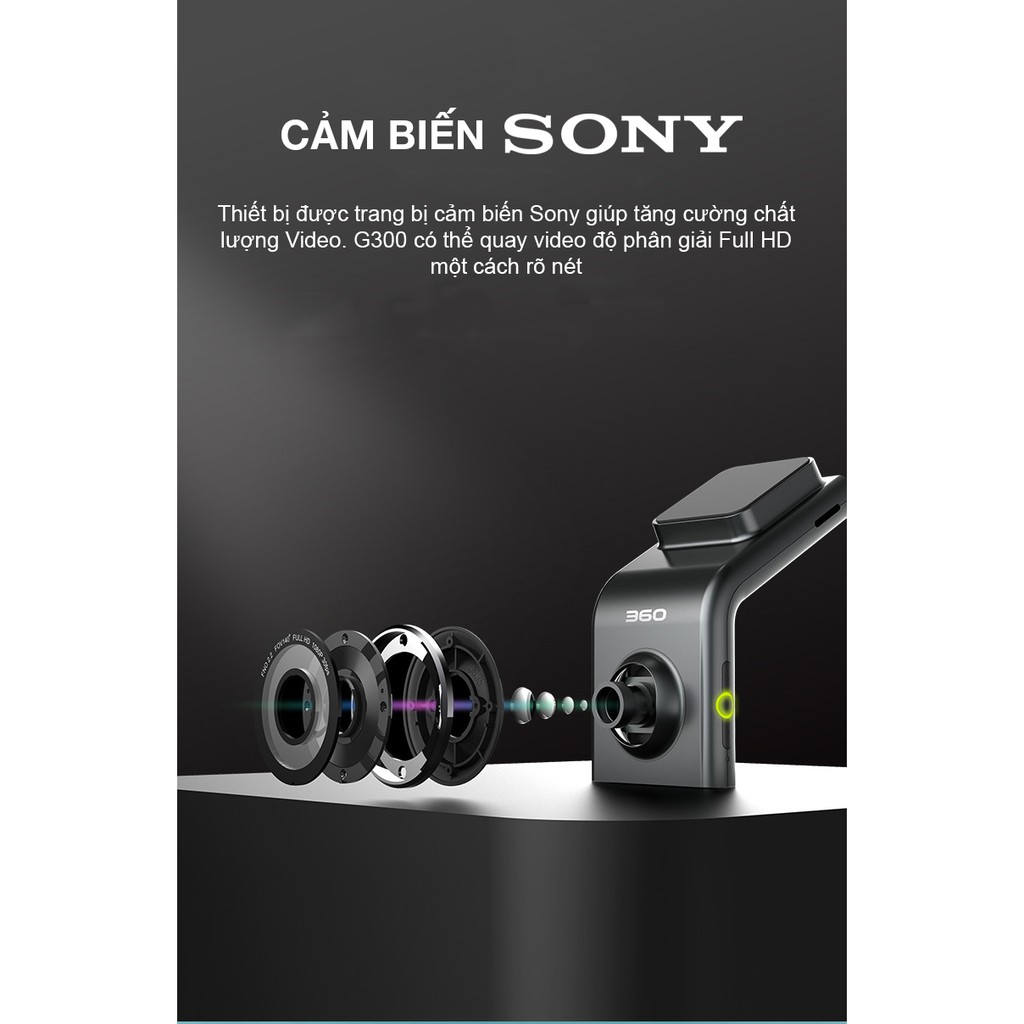 Camera hành trình G300 Full HD (bản nội địa)