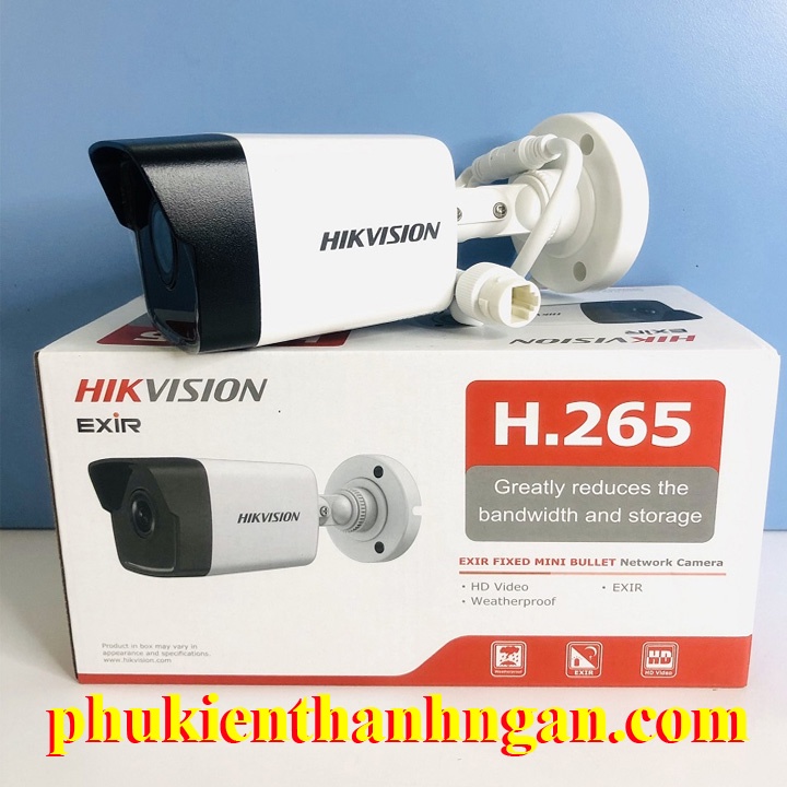 Camera IP hồng ngoại 2.0 Megapixel HIKVISION DS-2CD1023G0E-I