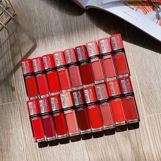 Son Kem Lì Bourjois Rouge Edition Velvet Màu 1 - 37 Hàng Chính Hãng BJ VV