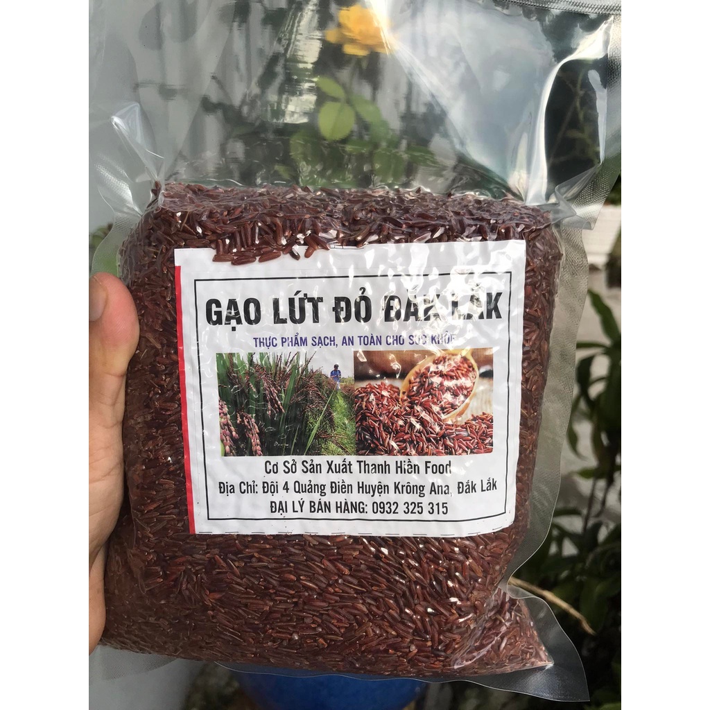 Gạo lứt đỏ, gạo lứt hữu cơ  dẻo, mềm cơm dành cho người ăn kiên, người bệnh tiểu đường