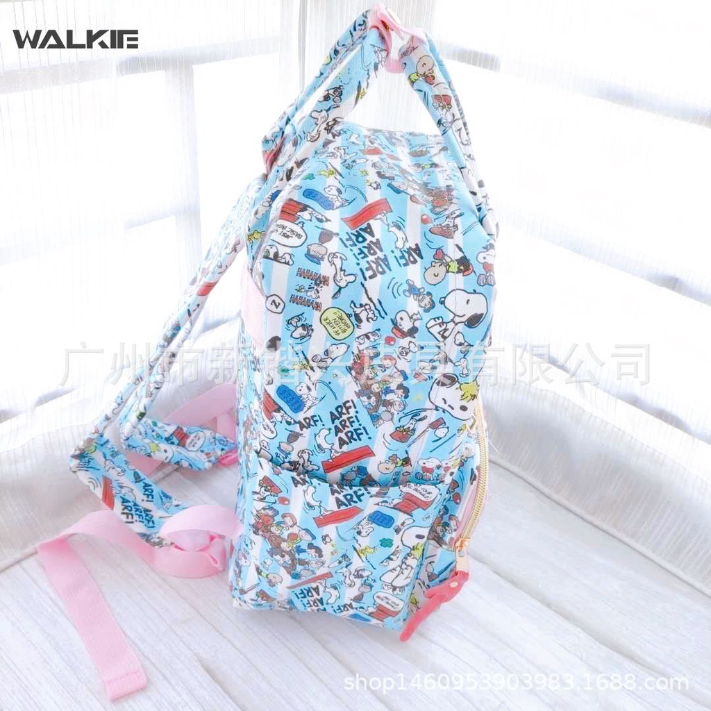 SANRIO Ba Lô Đi Học Cỡ Lớn In Họa Tiết Hoạt Hình Cinnamoroll Hello Kitty Dễ Thương Thời Trang Cho Học Sinh