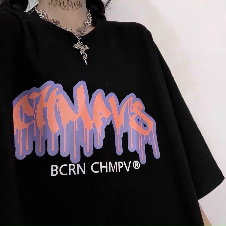 Áo Thun Nữ Form Rộng Tay Lỡ In Chữ Cá Tính Mẫu Mới HOT - ĐĂNG QUANG FASHION