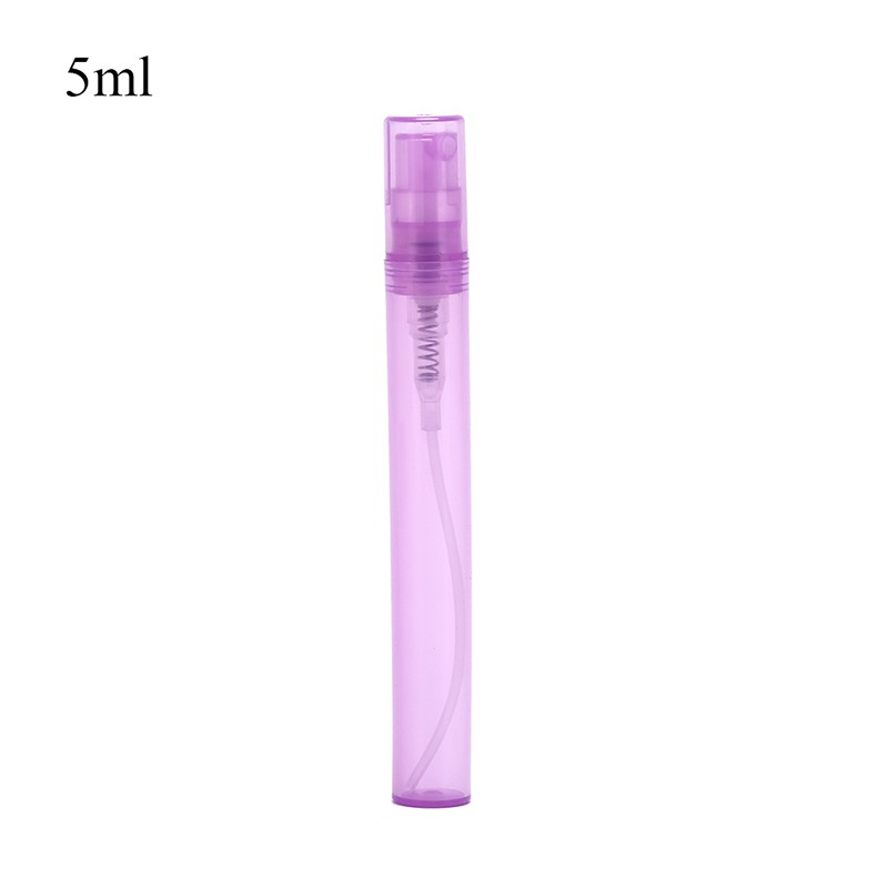 (Hàng Mới Về) Bình Xịt Nước Hoa Mini Bằng Nhựa Pe 3 / 5ml Tiện Dụng Cho Du Lịch