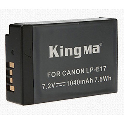 Pin Kingma cho Canon LP-E17 + Hộp đựng Pin, Thẻ nhớ