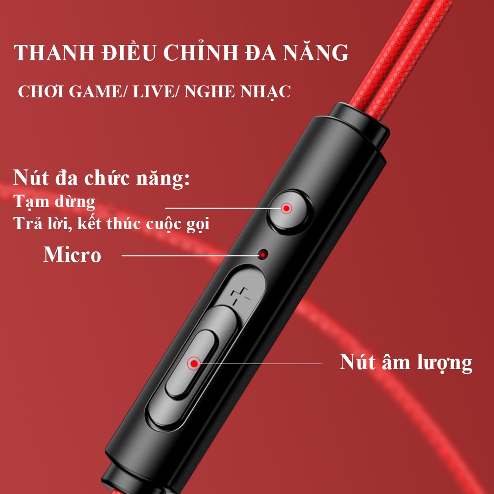 Tai Nghe Gaming G3000 Có Mic Cho Điện Thoại Chuyên Chơi Game PUBG Mobile Mic Rời 360