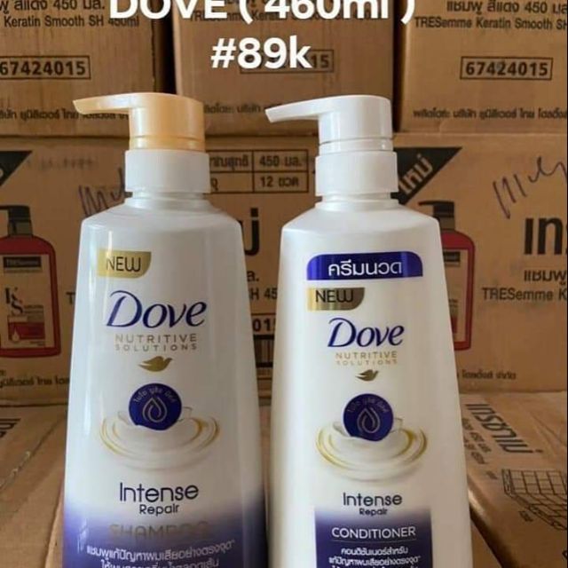 Dầu gội và xả dove 460ml