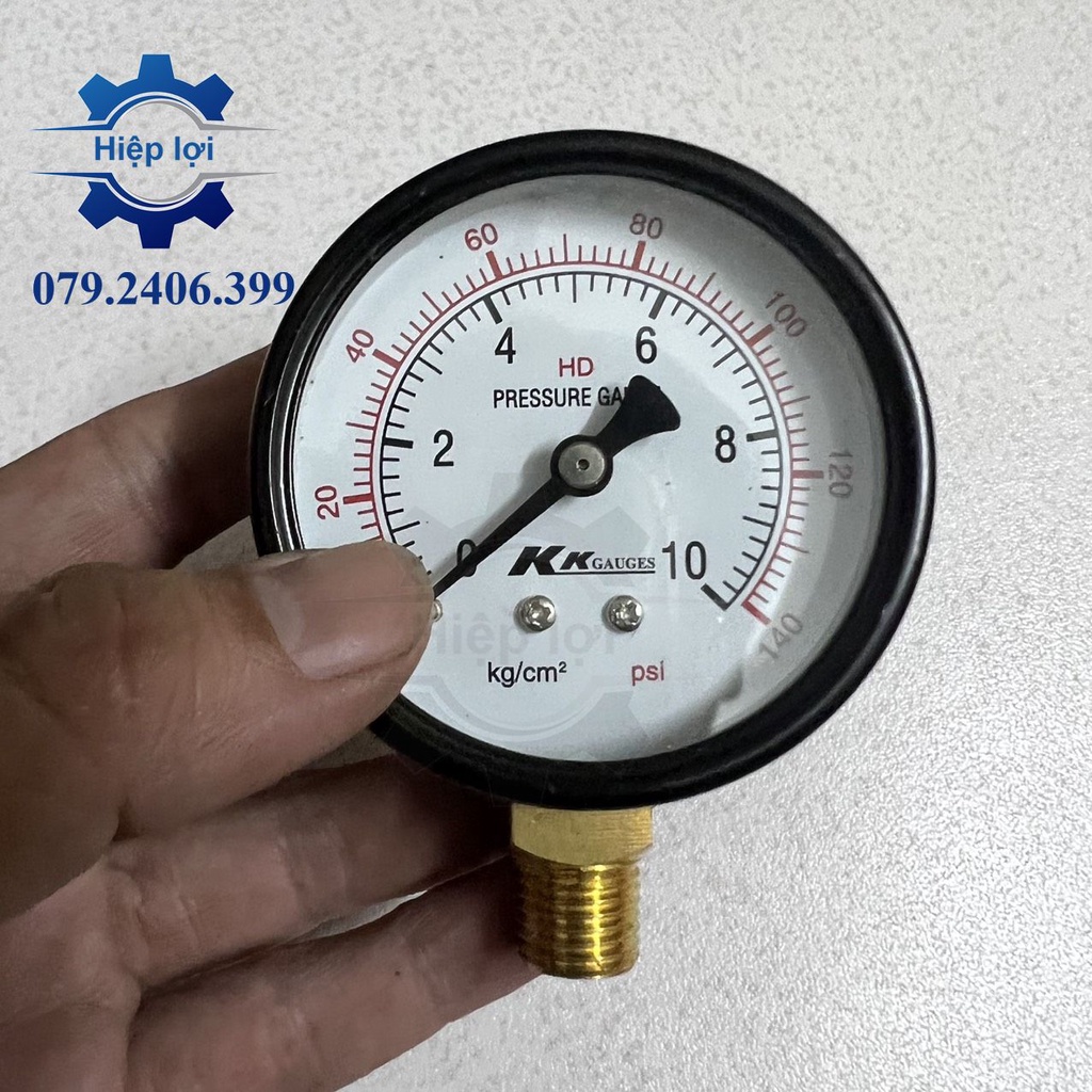 Đồng hồ áp suất Kkgauges không dầu