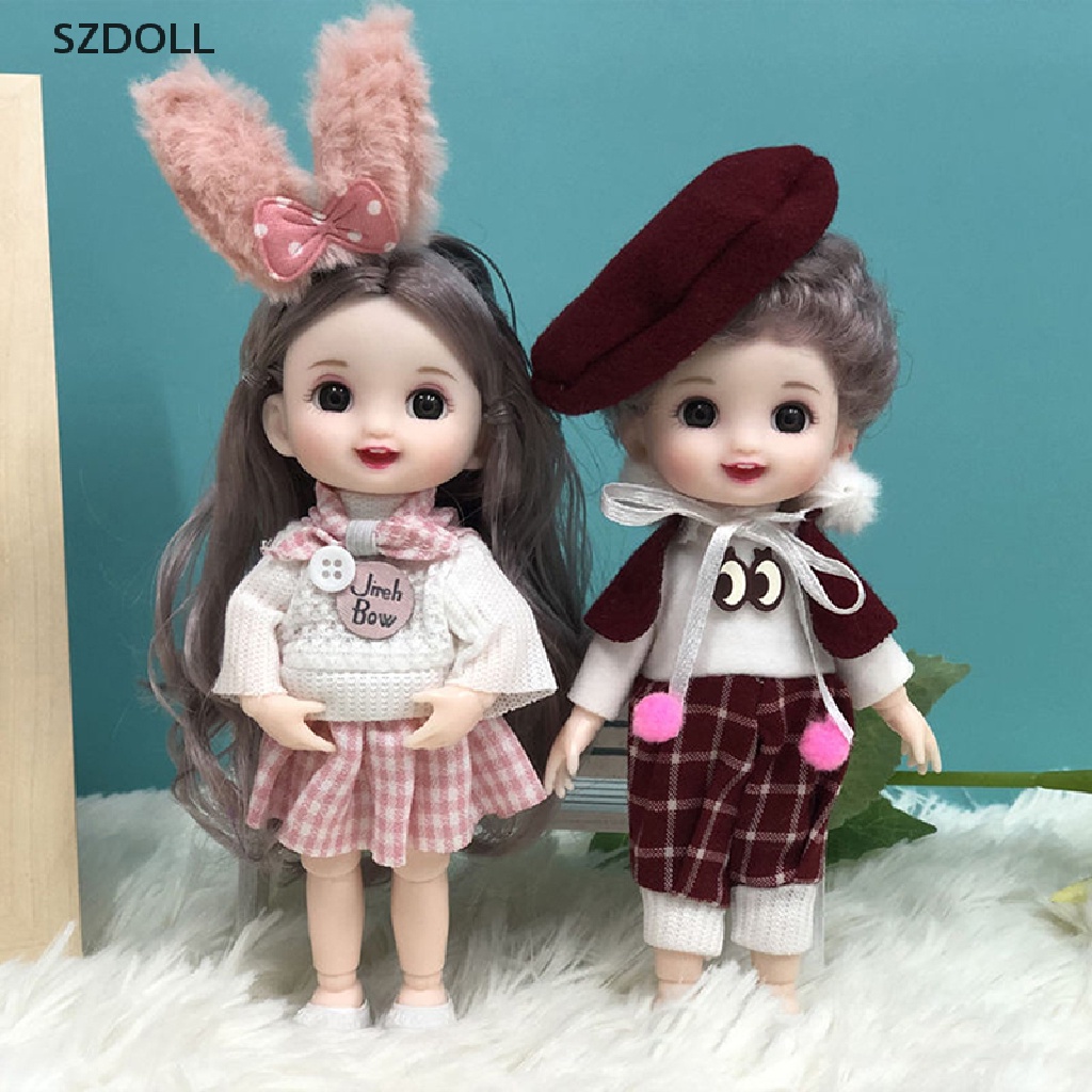 Búp Bê Công Chúa Đồ Chơi Dễ Thương 16cm Kèm 13 Khớp Nối ob11