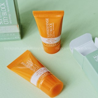 [Mini size] Kem chống nắng Clinique Superdefense City Block Broad Spectrum SPF 50 Daily Energy + Face Protector
