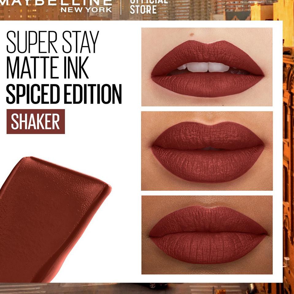 (Hàng Mới Về) Son Kem Lì Maybelline Lên Màu Chuẩn Lâu Trôi 24 | BigBuy360 - bigbuy360.vn