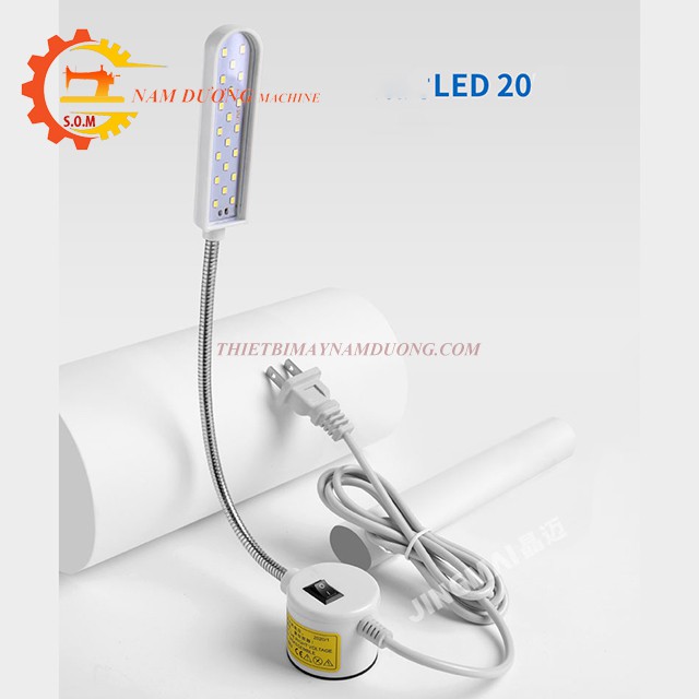 Đèn led > đèn máy may công nghiệp > đèn led 20 bóng có nam châm > ‎Đèn máy khâu