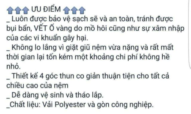 TẤM LÓT BẢO VỆ NỆM